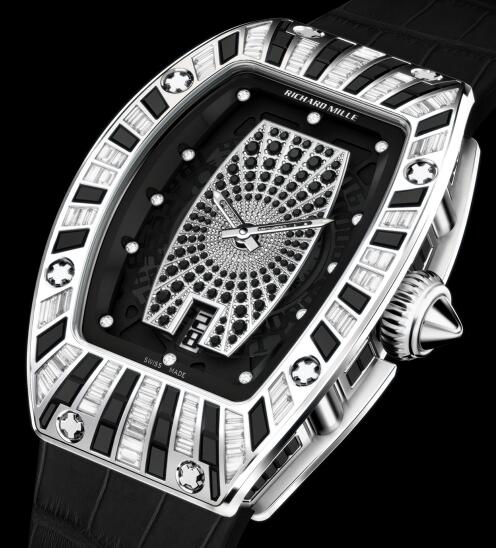 Richard Mille Replica Watch RM 007 white gold diamond